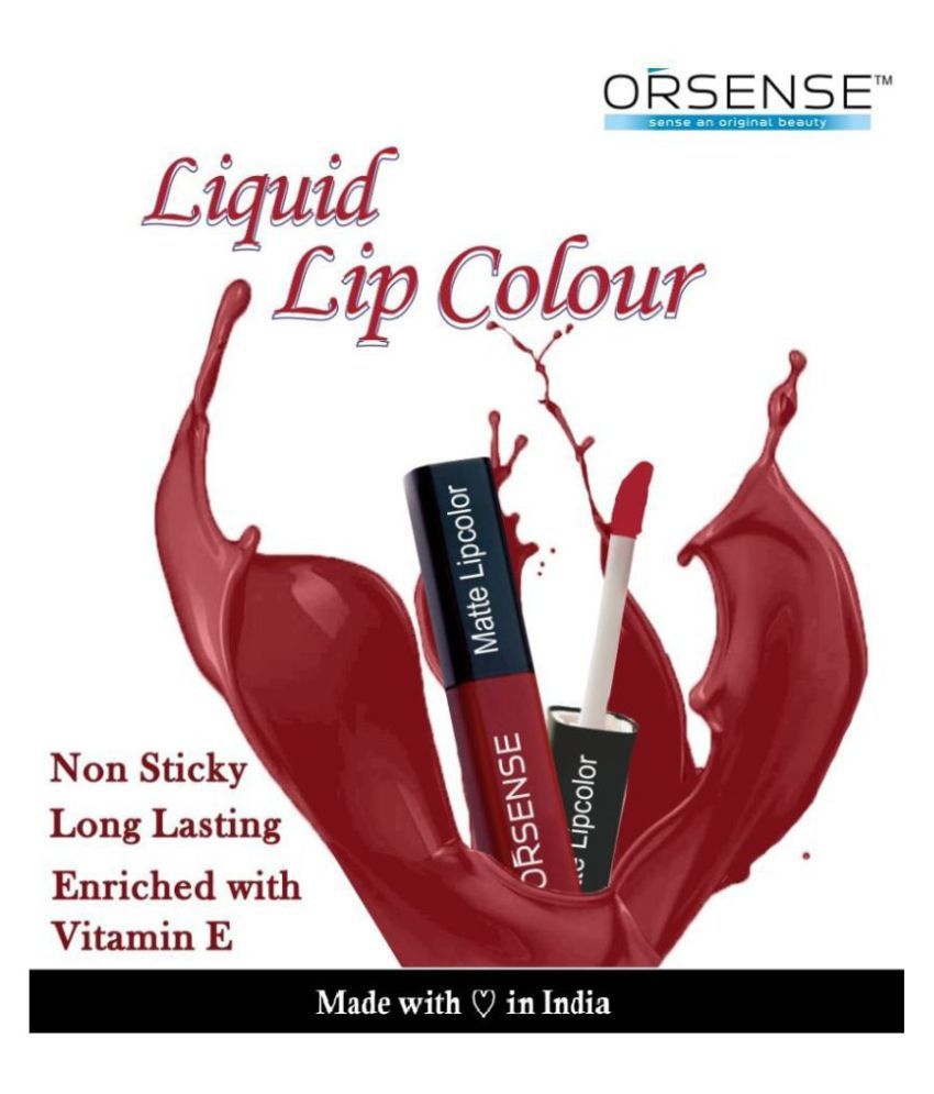     			orsense Liquid Lipstick Ruby Red 10 g