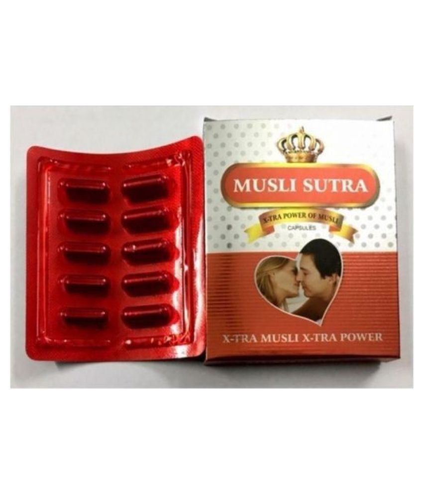 Cackle's Musli Sutra Xtra Power Of Musli Capsule 10 no.s Pack of 3