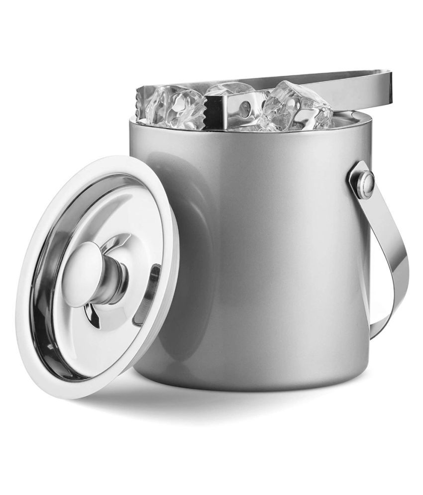 Generic Stainless Steel Double Walled Ice Bucket Buy Online at Best