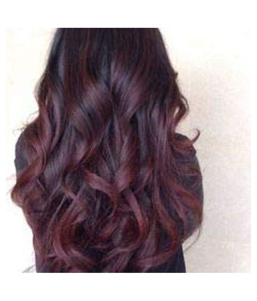 Yatee's Hair Extensions For Girls & women (Burgundy Highlights): Buy Online  at Low Price in India - Snapdeal