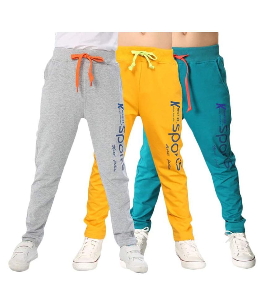 100 cotton track pants