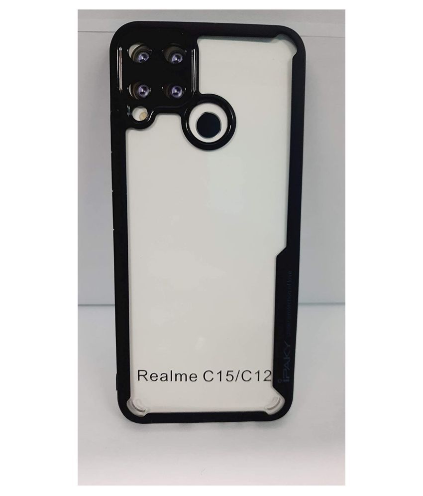     			Realme C12 Shock Proof Case Doyen Creations - Black AirEdge Protection
