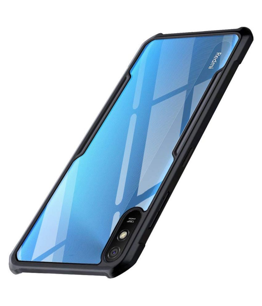     			Xiaomi Redmi 9A Shock Proof Case Kosher Traders - Black AirEdge Protection