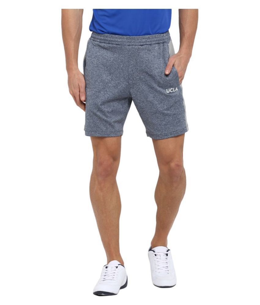     			UCLA Navy Polyester Running Shorts