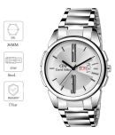 David Miller - Silver Stainless Steel Analog Men's Watch