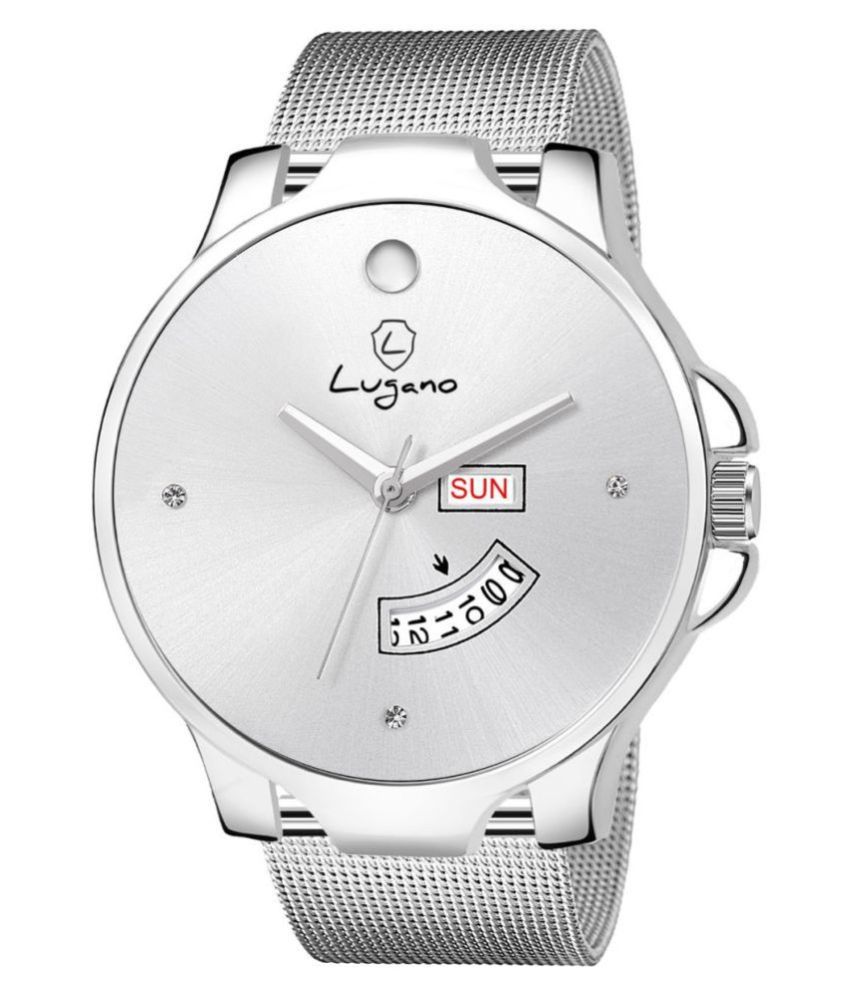 Lugano LG 1244 Stainless Steel Analog Men's Watch