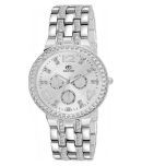 ADAMO Stainless Steel Round Womens Watch