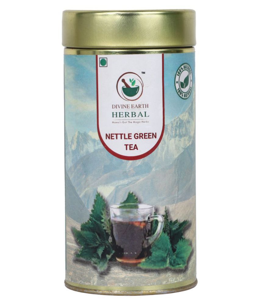     			DIVINE EARTH HERBAL Green Tea Loose Leaf 100 gm