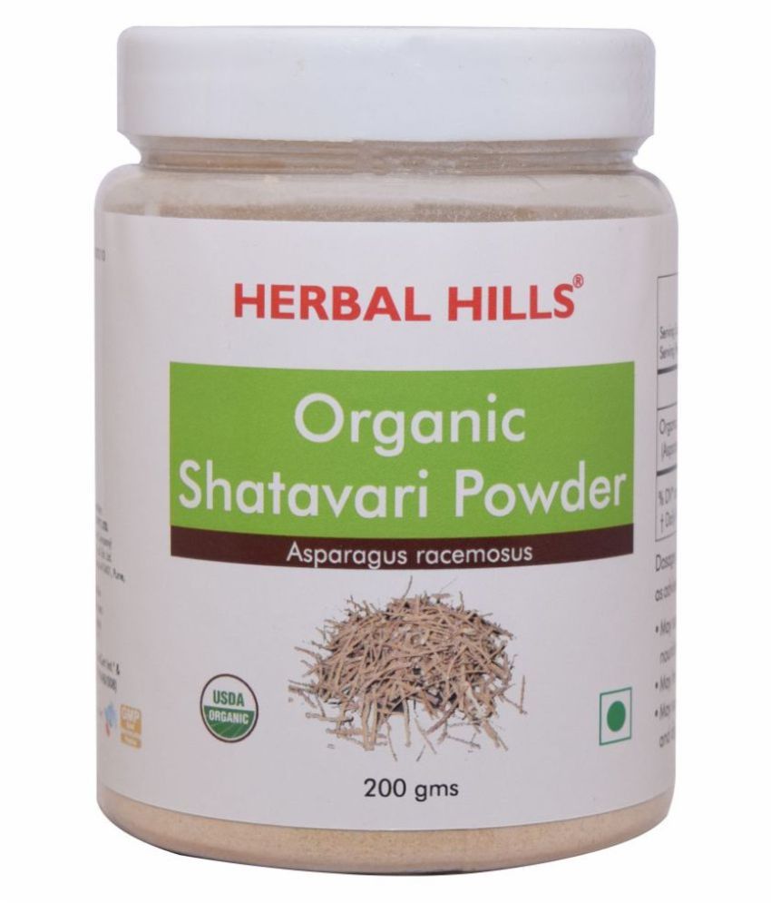     			Herbal Hills Organic Shatavari Powder 200 gm Pack of 4