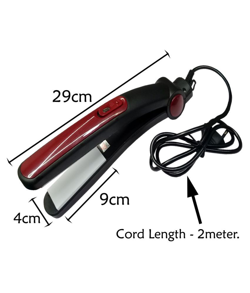 PTC Heater Instant Heat Up Ceramic Hair Straightener Fast Iron For Lady