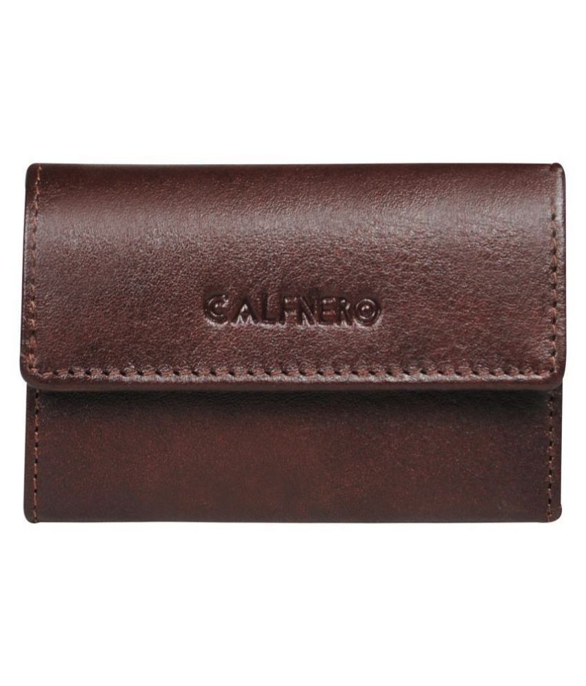     			Calfnero Genuine Leather Key Case