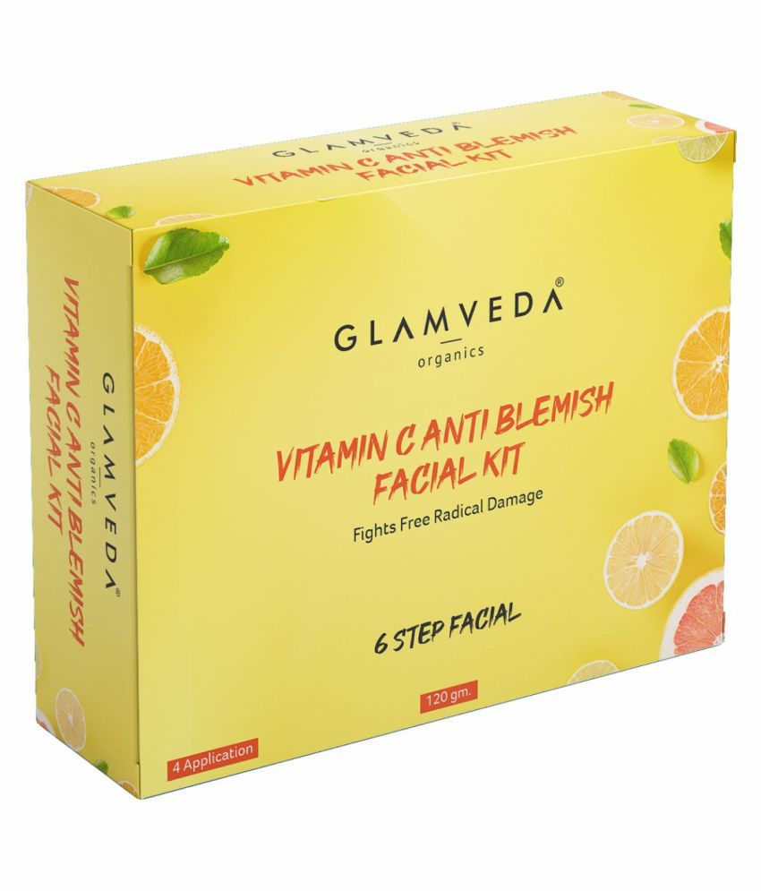 Glamveda Vitamin C Anti Blemish Facial Kit 120 g