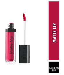 Swiss Beauty Matte Liquid Lipstick (Passionate Red), 6ml