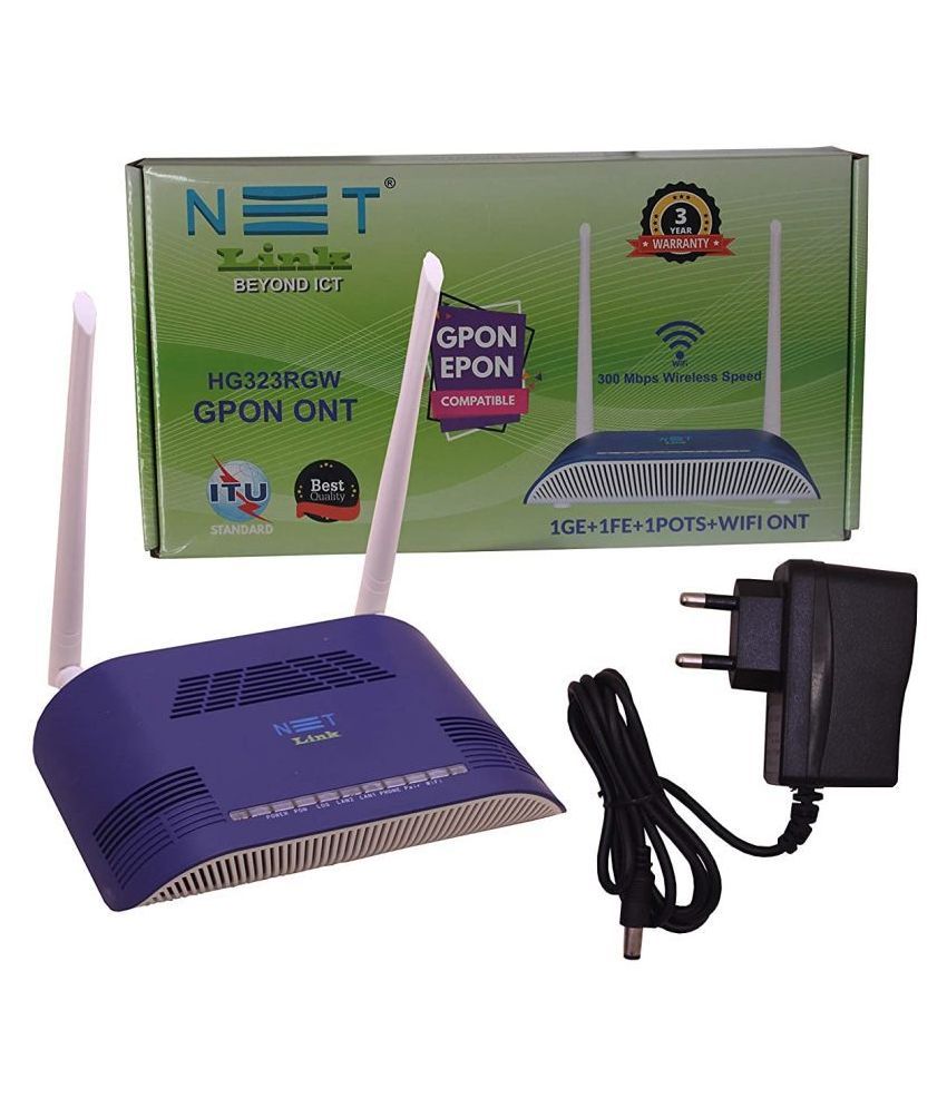 NETLINK HG323RGW 300Mbps Router With Modem Buy NETLINK