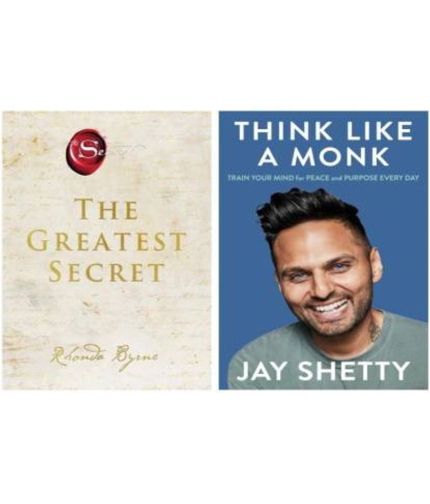     			The Greatest Secret + Think Like A Monk  (Paperback, Jay Shetty, RHONDA BYRNE)