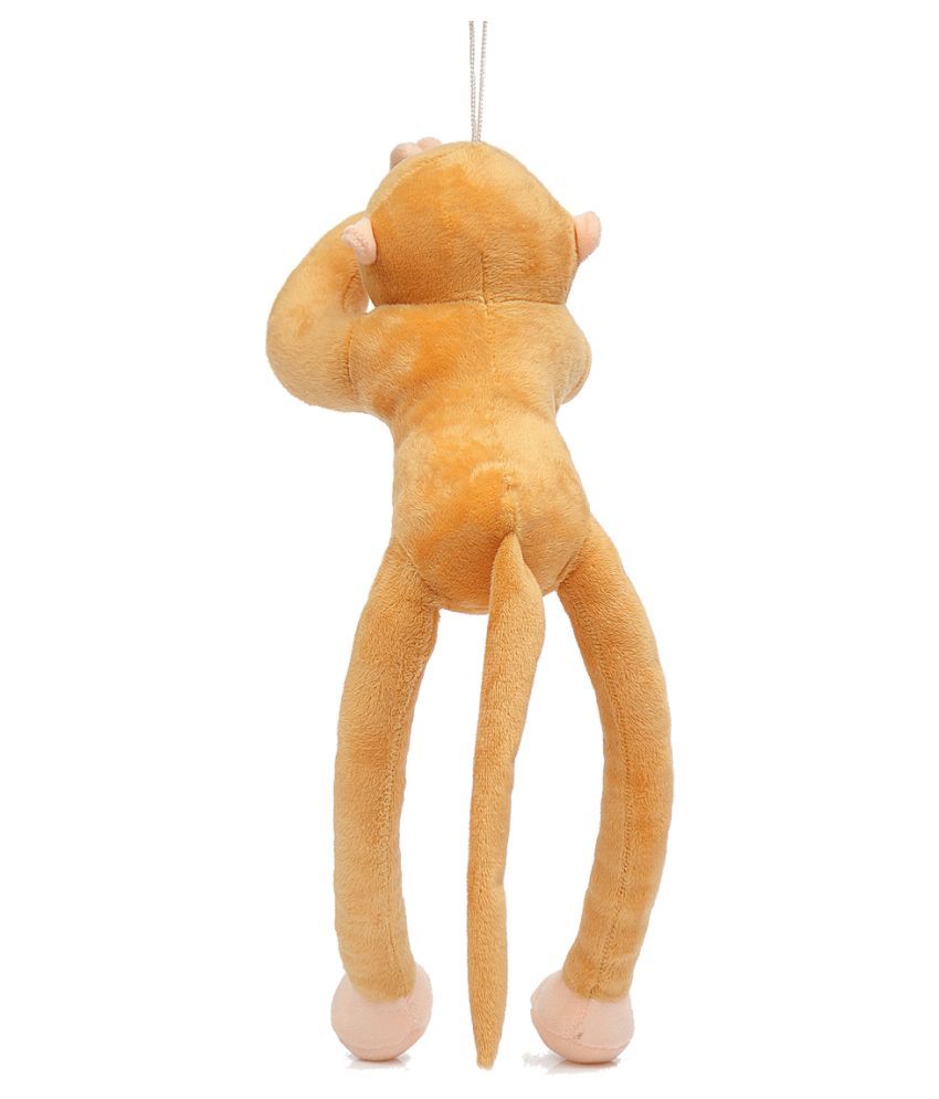 monkey toy with velcro hands