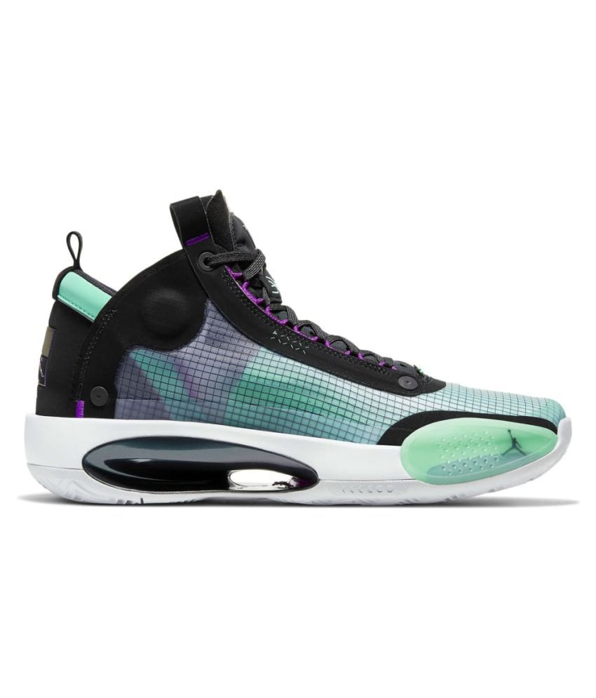 Jordan 34 XXXIV Running Shoes Green: Buy Online at Best Price on