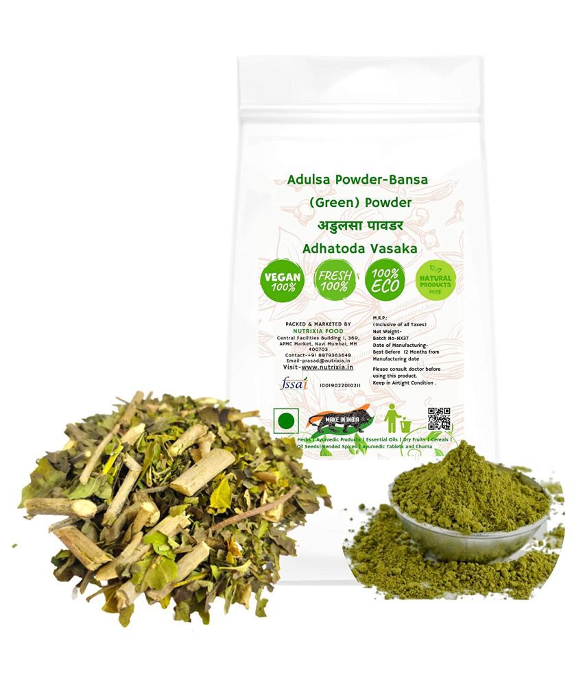     			Nutrixia Food Adulsa Powder-Green Powder 250 gm Pack Of 1