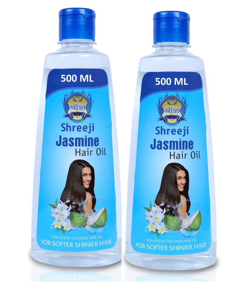 Shreeji Jasmine hair oil combo (500 ml + 500 ml) 1 kg Pack of 2: Buy  Shreeji Jasmine hair oil combo (500 ml + 500 ml) 1 kg Pack of 2 at Best  Prices in India - Snapdeal