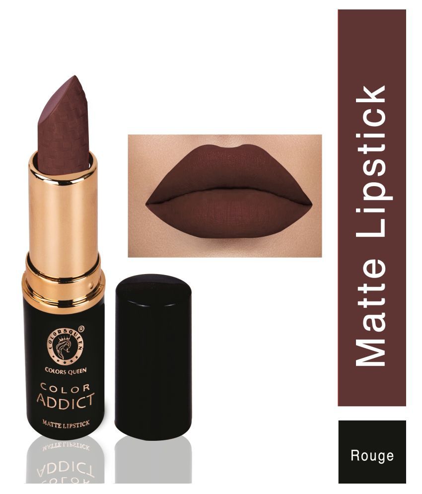     			Colors Queen Matte Long Stay Lipstick Chocolate 5 g