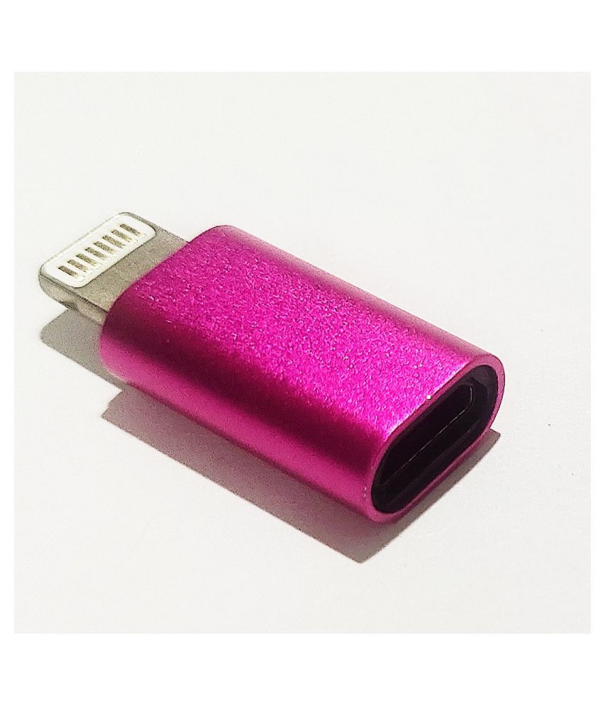 Micro USB to Lighting 8 pin Cable Charger Adapter Converter USB Connector Data Transfer for