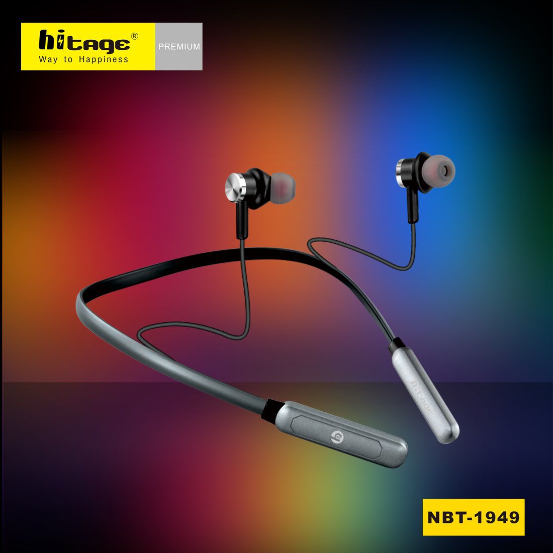     			Hitage  NBT1949  VIPPO Khulja Simsim VBT  SUPER BASS Any Color Over Ear Wireless With Mic Headphones/Earphones( 15 Hours battery back up)