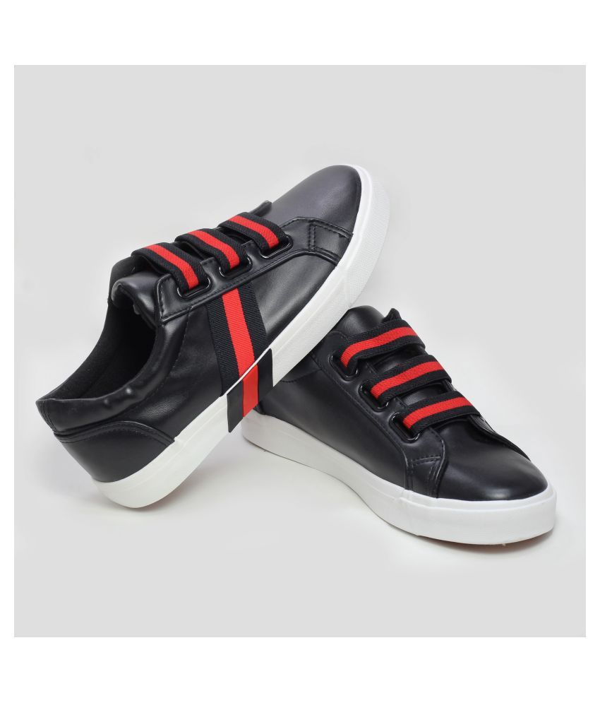 trenduty sneakers black casual shoes