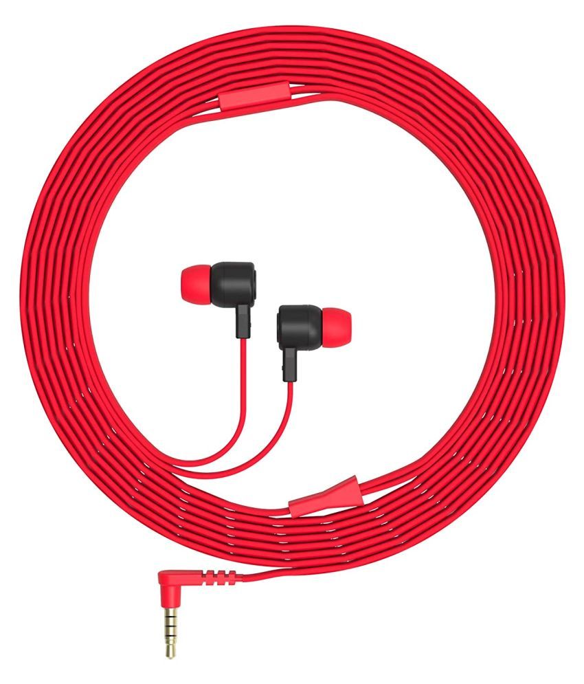 Ear Wired With Mic Headphones/Earphones 