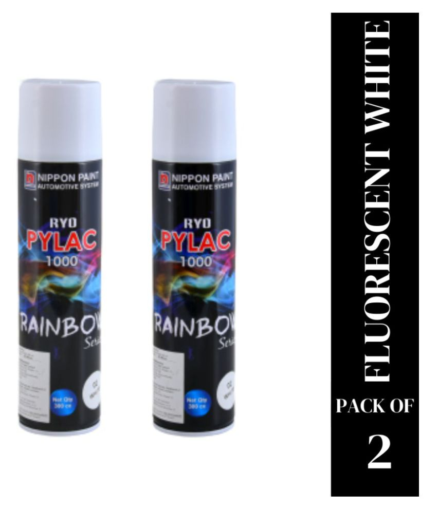 Nippon Paint Rs Spray Paint Fluorescent White Ryo Pylac 1000 Pack Of 2 600ml Buy Nippon Paint Rs Spray Paint Fluorescent White Ryo Pylac 1000 Pack Of 2 600ml Online At Low