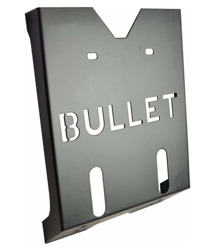 PURE BIKING Engine Cover /Engine Plate For Bullet Standard BS3/BS4/BS6