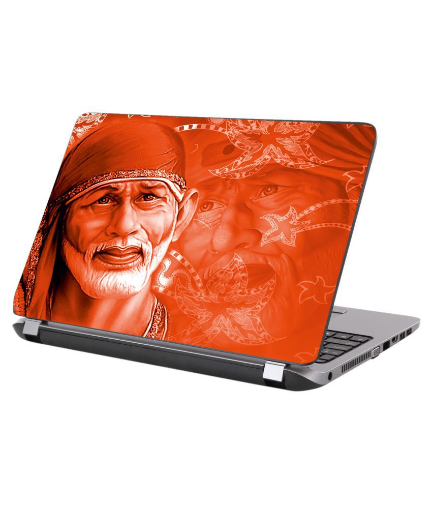     			Laptop Skin Sai Baba Premium vinyl HD printed Easy to Install Laptop Skin/Sticker/Vinyl/Cover for all size laptops upto 15.6 inch
