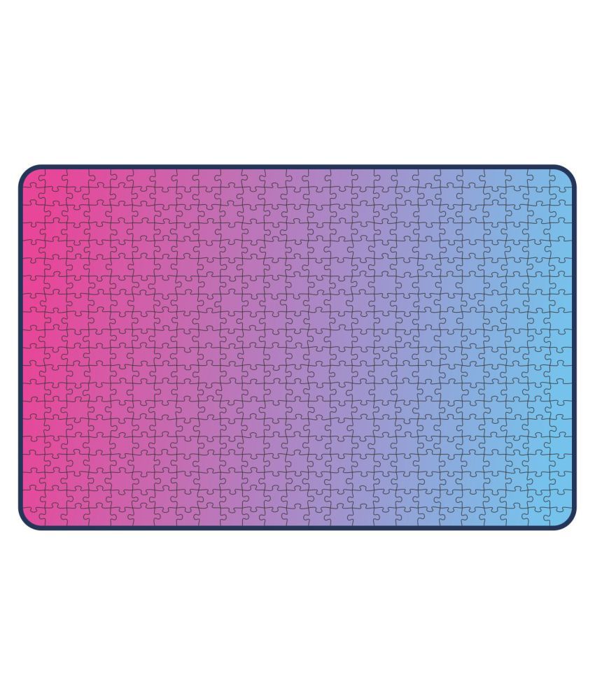     			Webby Gradient Pink-Blue Wooden Jigsaw Puzzle, 500 Pieces