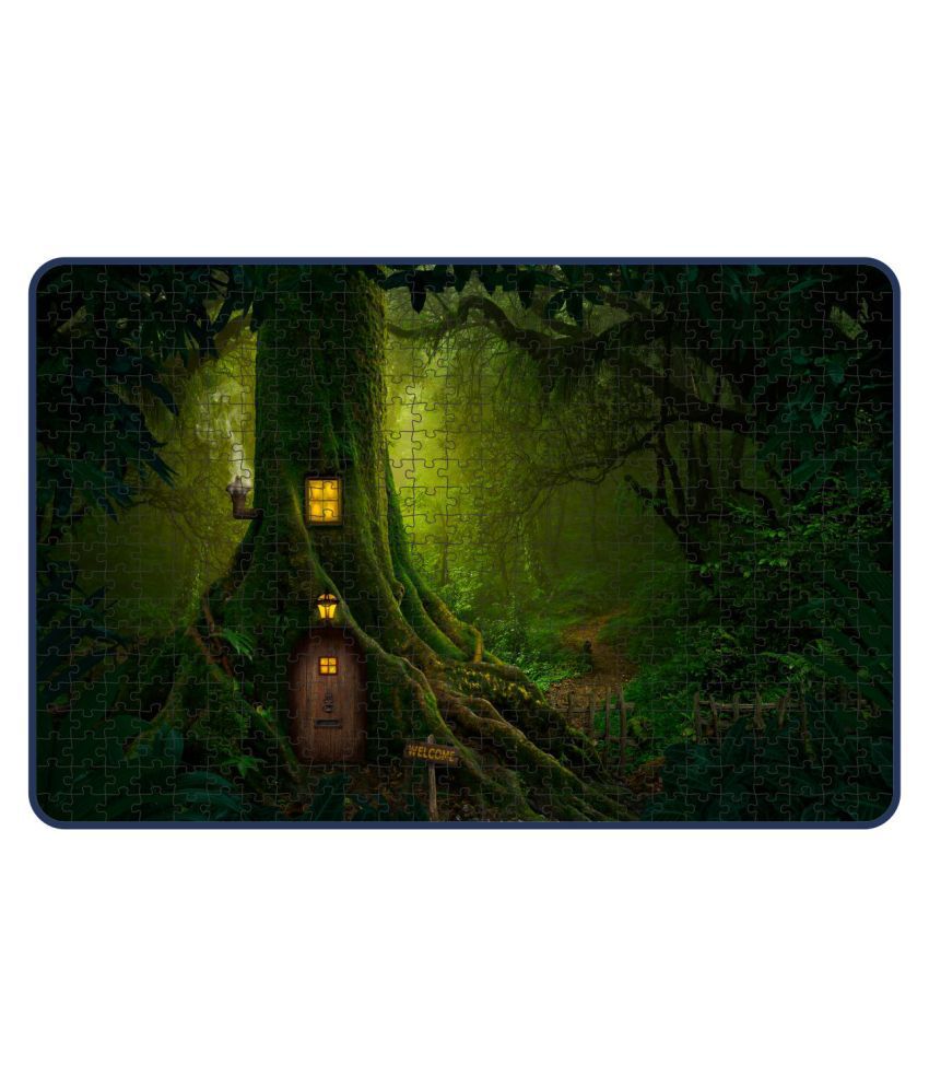     			Webby The Mystery Tree House Wooden Jigsaw Puzzle, 500 Pieces