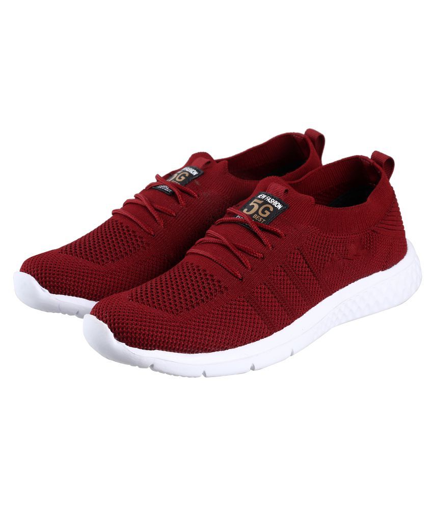 zappy pink casual shoes