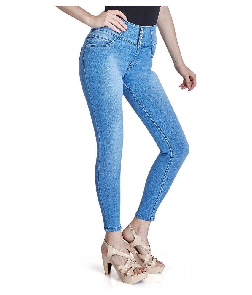 Buy Rea-lize Cotton Jeans - Blue Online at Best Prices in India - Snapdeal