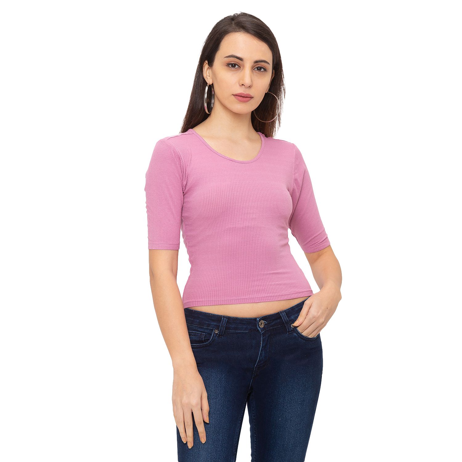     			Globus - Purple Polyester Women's Body Top
