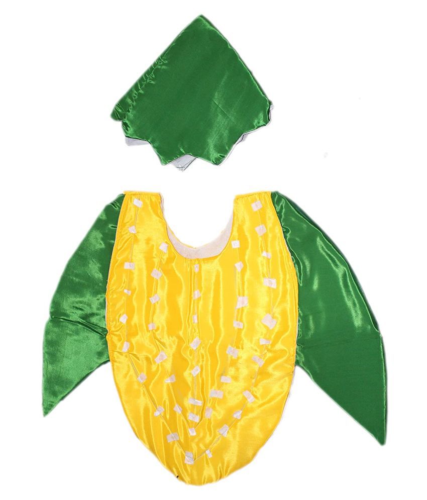     			Kaku Fancy Dresses Vegetables Costume Cutout with Cap for Boys & Girls