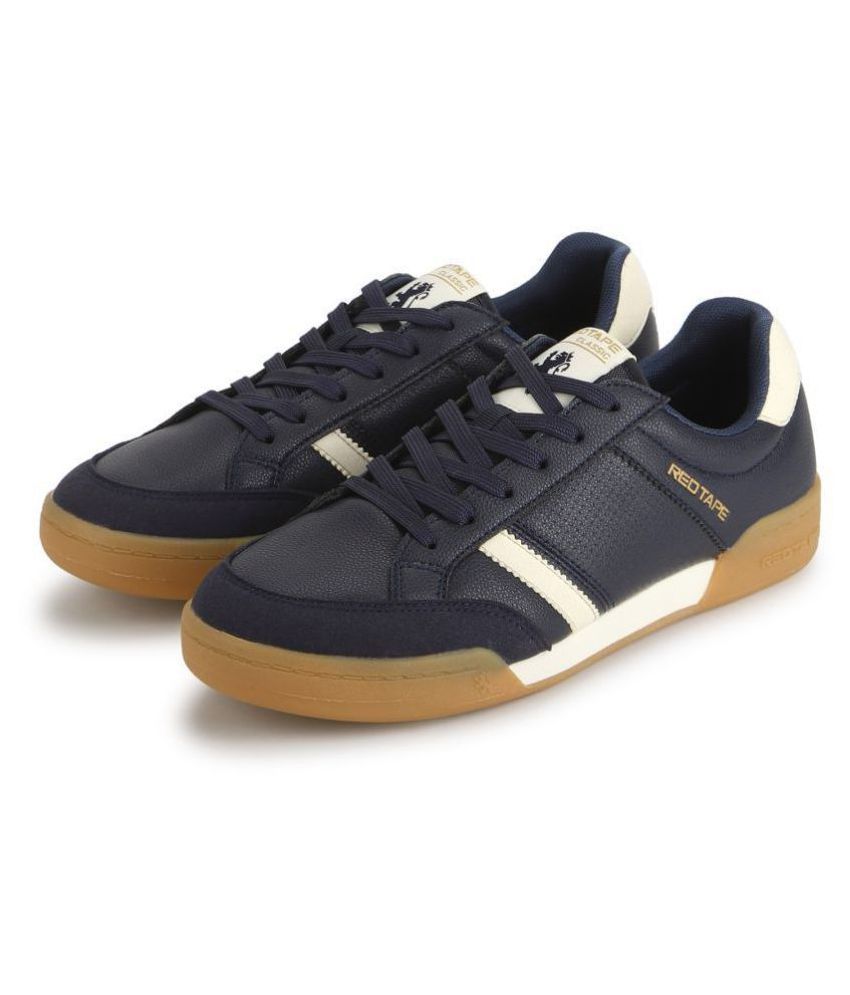 red tape men navy sneakers