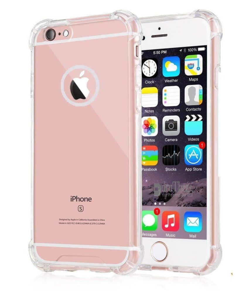     			Apple Iphone 6 Shock Proof Case KOVADO - Transparent Premium Transparent Case