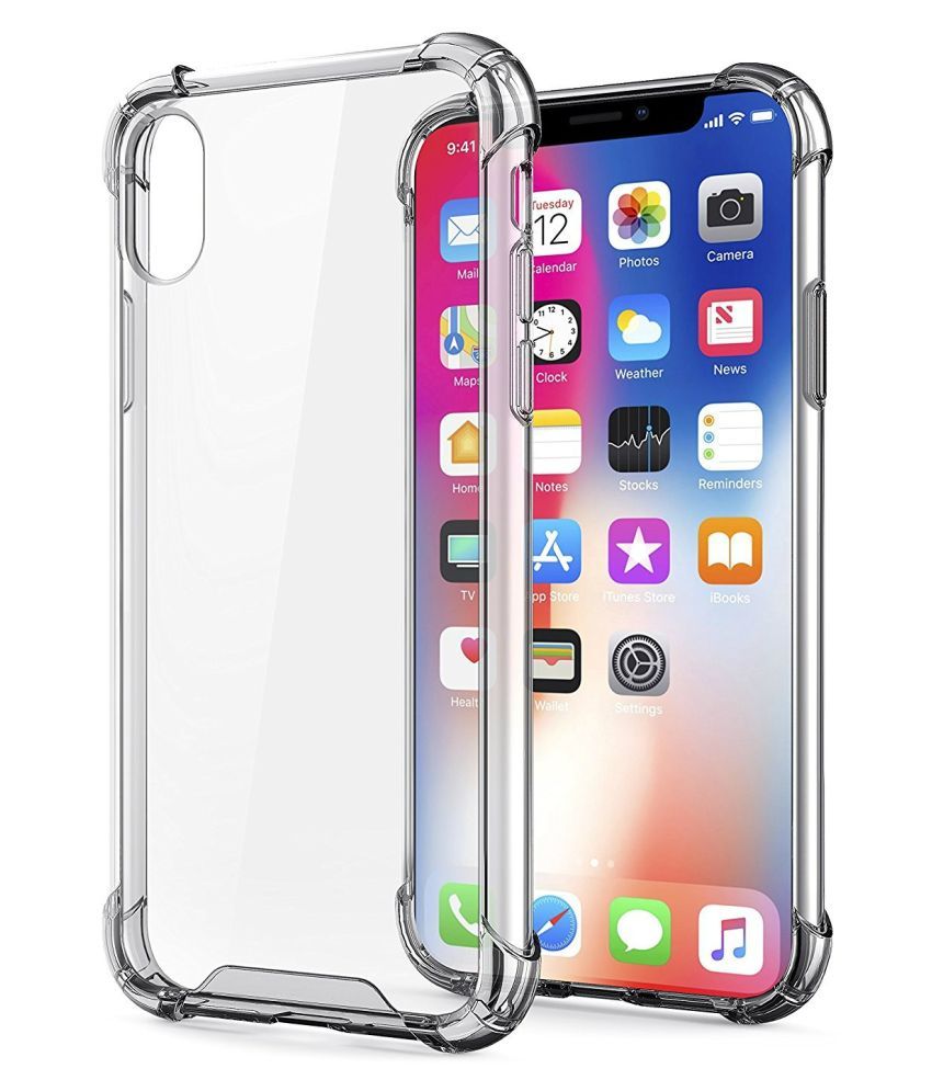     			Apple Iphone XS Shock Proof Case KOVADO - Transparent Premium Transparent Case