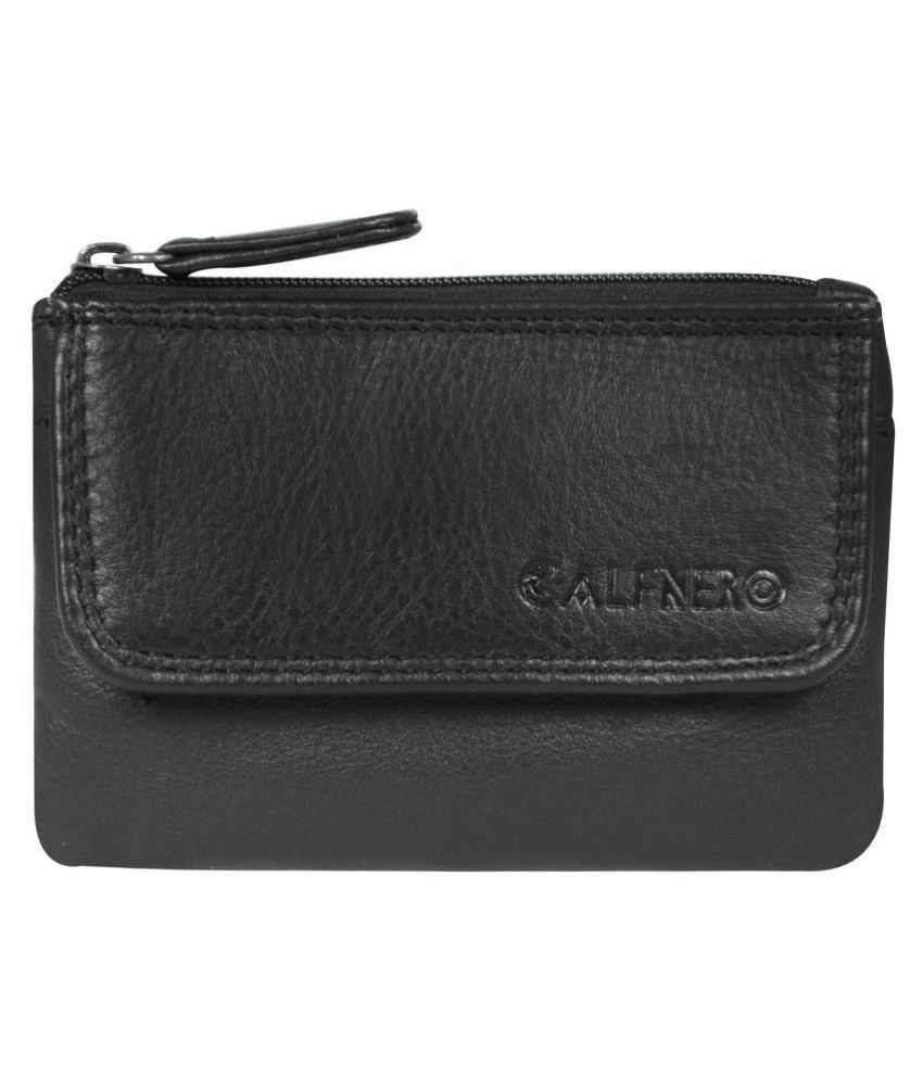     			Calfnero Genuine Leather Key Case/Coin Wallet