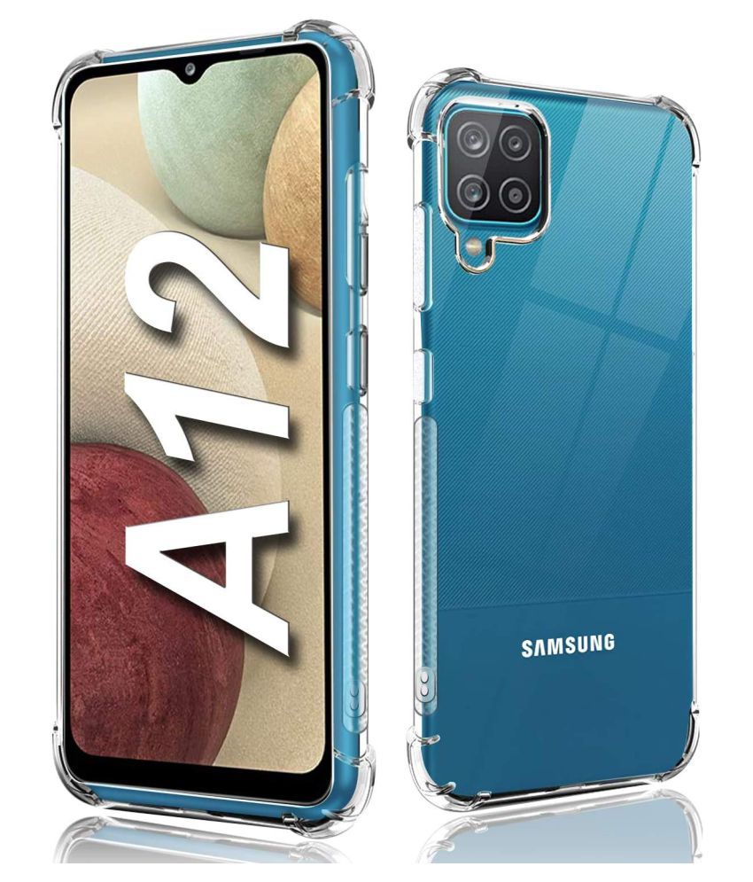     			Samsung Galaxy A12 Shock Proof Case Megha Star - Transparent Premium Transparent Case
