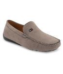 Big Fox -  Light Grey Men's Driving loafers