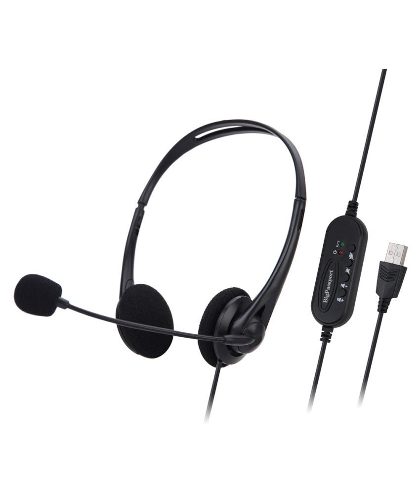 BigPassport Pro-Tech 491 Noise Cancellation On Ear Wired With Mic ...