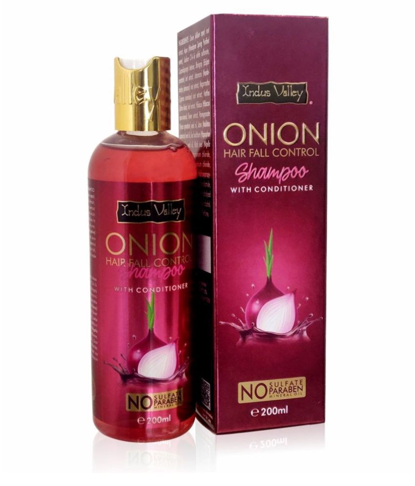 Indus Valley Onion Hair Fall Control Shampoo + Conditioner 200 mL