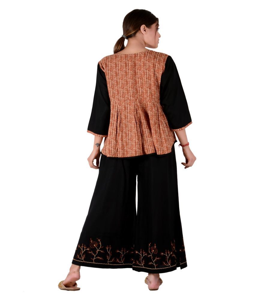 rayon long frock design
