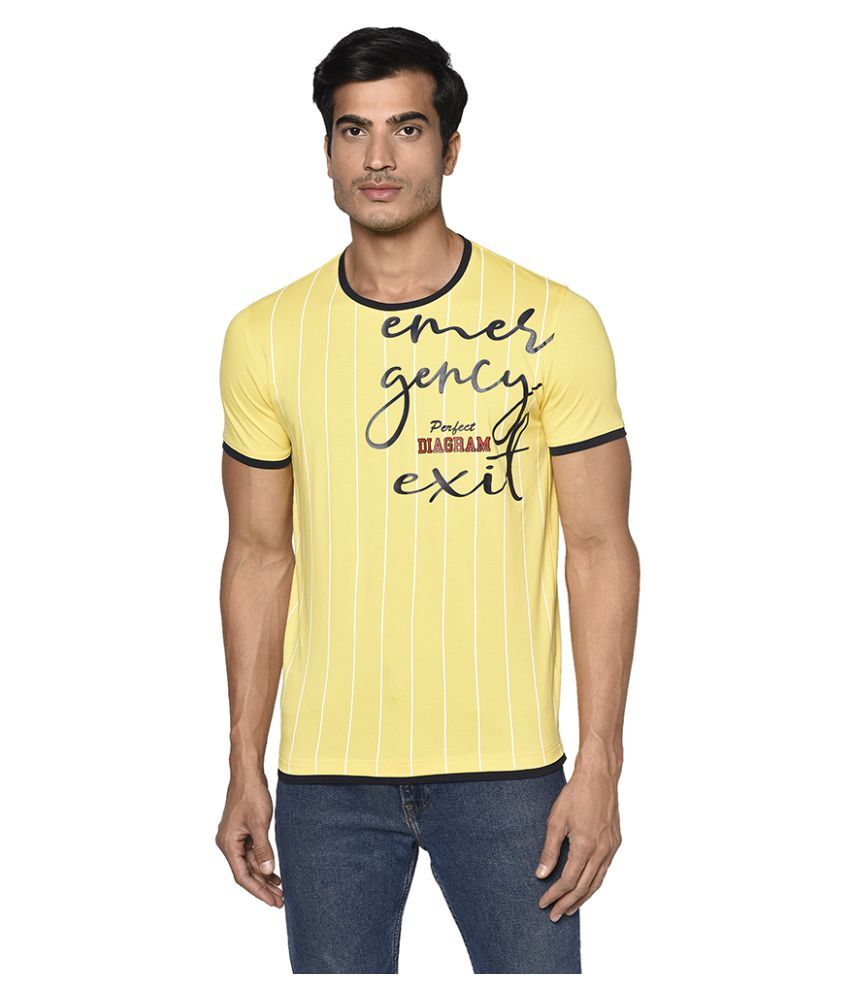 lycra shirt yellow