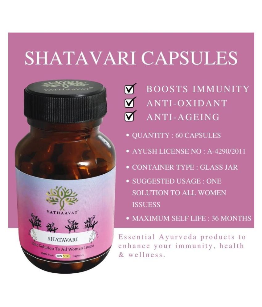 YATHAAVAT Essential Ayurveda Kit Capsule 500 mg Buy YATHAAVAT Essential Ayurveda Kit Capsule