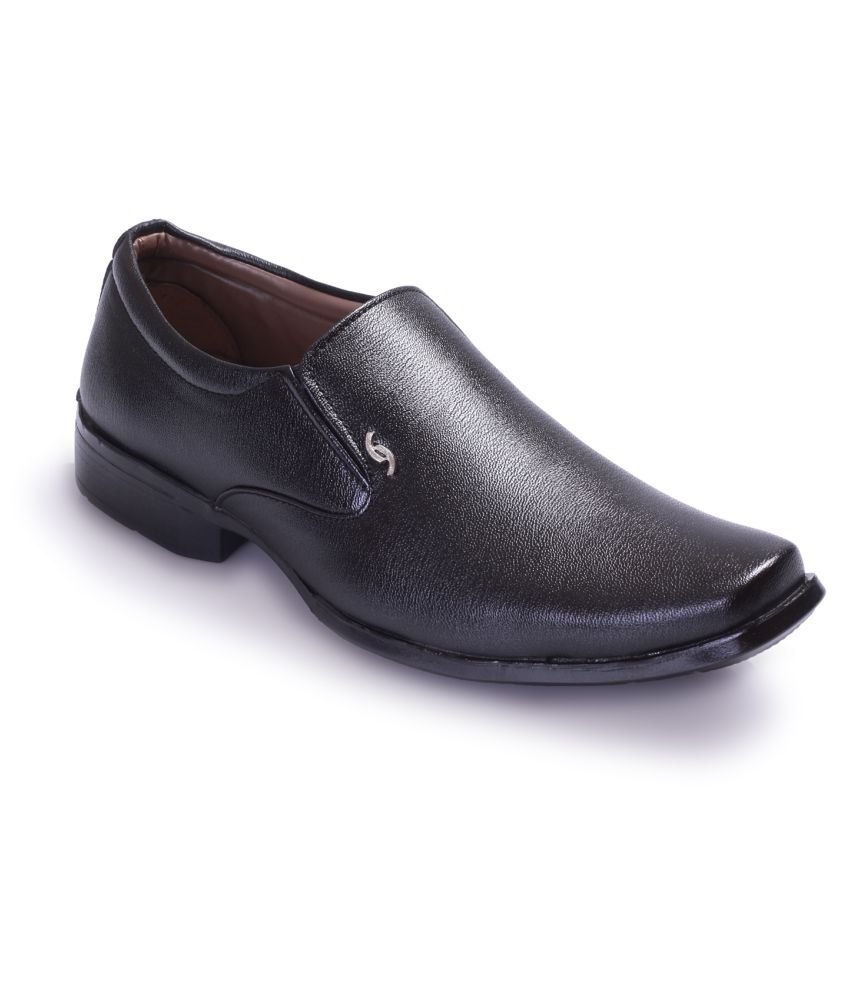     			KATENIA Slip On Artificial Leather Black Formal Shoes