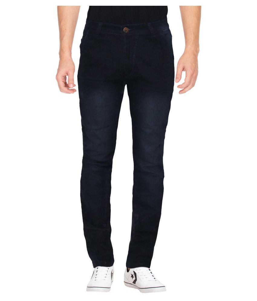     			Urban Legends Black Regular Fit Jeans